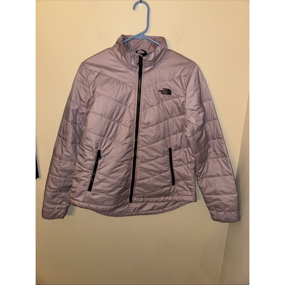 The North‎ Face ThermoBall Eco Jacket Women's M Purple NF0A3XAM Lightweight Zip - Picture 1 of 7